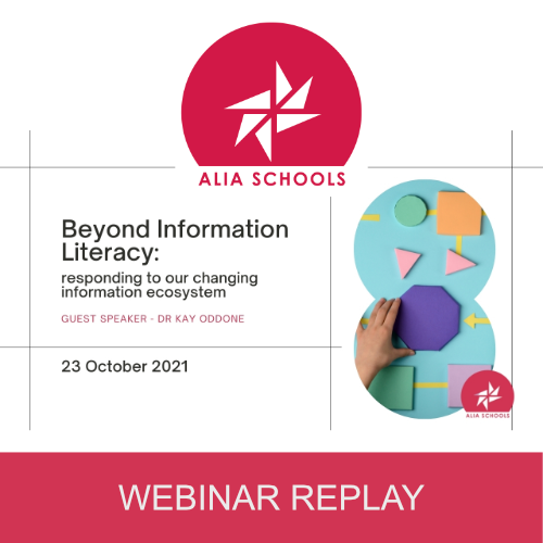 ALIA Schools - Beyond Information Literacy (Webinar)