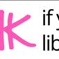 Honk If You Love Libraries Sticker - White